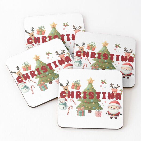 Item preview, Christmas Name Christina - personalized designed and sold by karolinahinc.