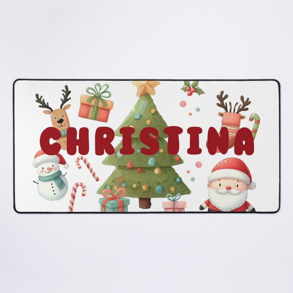 Item preview, Christmas Name Christina - personalized designed and sold by karolinahinc.