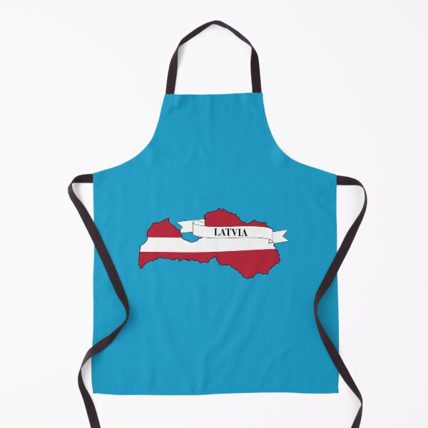 Item preview, latvia flag map designed and sold by visual adventures.