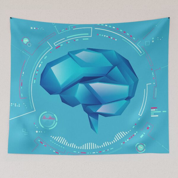 Item preview, Deep Learning Brain Analysis Futuristic Interface designed and sold by NiamLab.