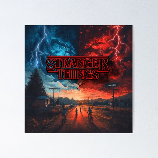 Item preview, Stranger Things Hawkins Rift designed and sold by GiftPantheon.