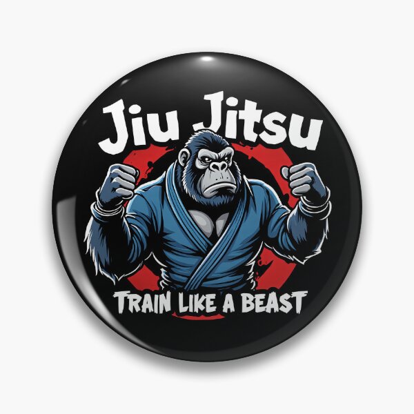 Item preview, Jiu Jitsu Gorilla Train Like A Beast | Funny Jiu Jitsu designed and sold by Shirt-Face.