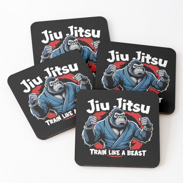 Item preview, Jiu Jitsu Gorilla Train Like A Beast | Funny Jiu Jitsu designed and sold by Shirt-Face.