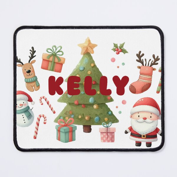 Item preview, Christmas Name Kelly - personalized designed and sold by karolinahinc.