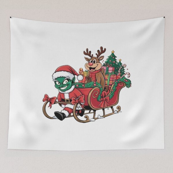 Item preview, Grinch Sleigh designed and sold by SztylishDesigns.