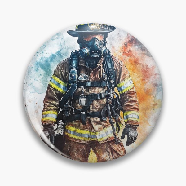 Item preview, Dynamic Firefighter in Protective Gear designed and sold by Piotrek0001.