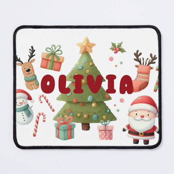 Item preview, Christmas Name Olivia - personalized designed and sold by karolinahinc.