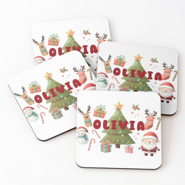 Item preview, Christmas Name Olivia - personalized designed and sold by karolinahinc.