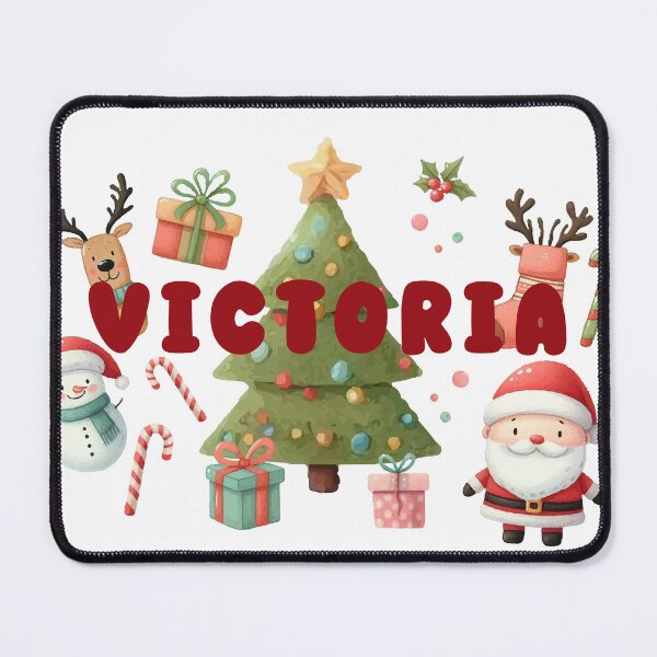 Item preview, Christmas Name Victoria - personalized designed and sold by karolinahinc.