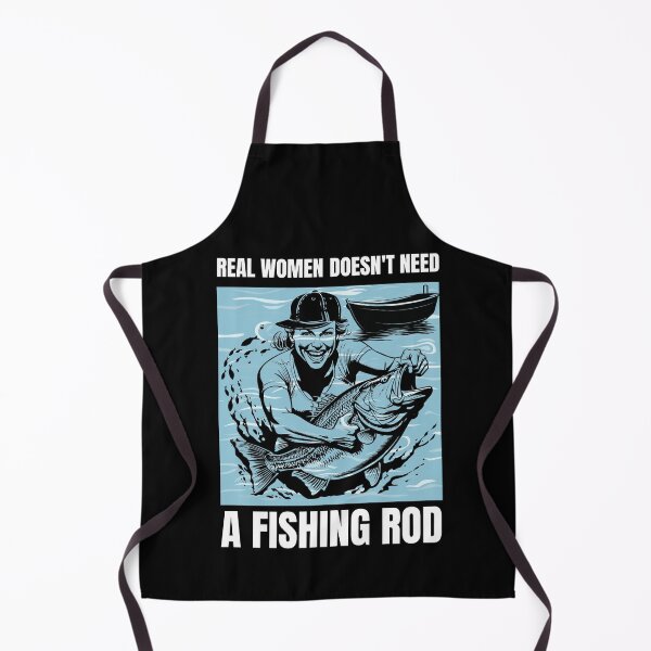 Item preview, Fishing woman.Real woman doesn't need a fishing rod. designed and sold by JAGA-ALIME.