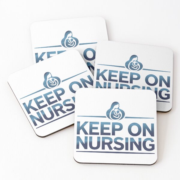 Item preview, "Keep on Nursing" Motivational Design designed and sold by Bohospiritart.
