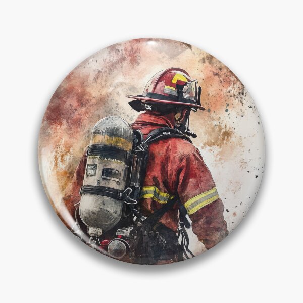 Item preview, Brave Rescuer Confronting the Fiery Challenge designed and sold by Piotrek0001.