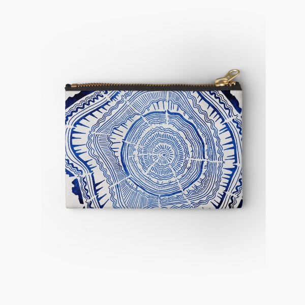 Item preview, Navy Tree Rings designed and sold by Cat Coquillette.