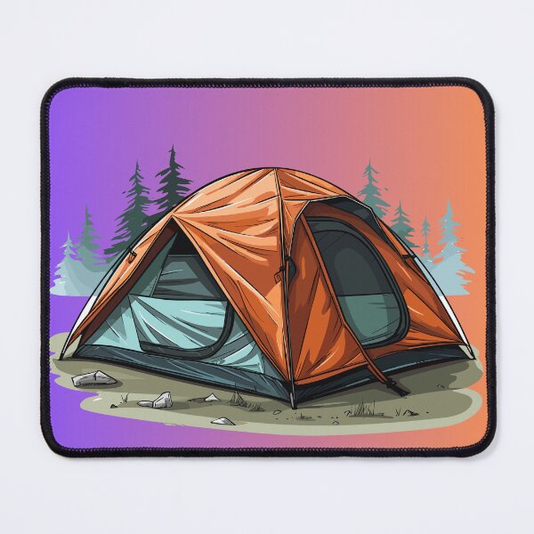 Item preview, camping designed and sold by artbyovali.