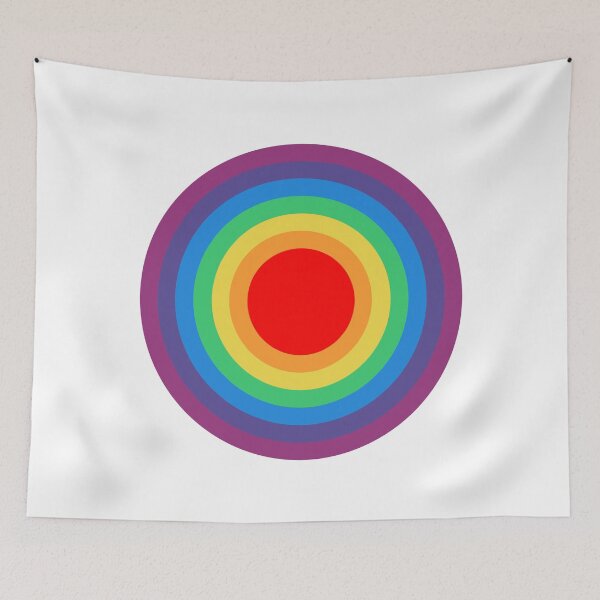Item preview, Rainbow Spectrum Circles V1a designed and sold by RetrospectUK.