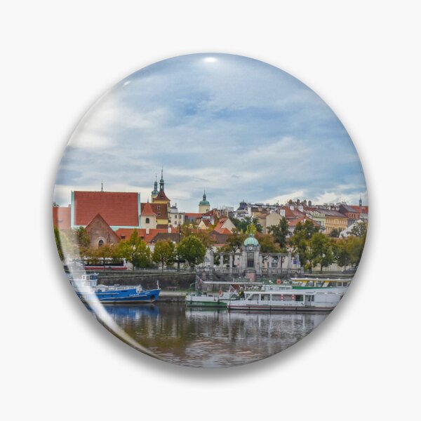 Item preview, View of Old Town Prague from the Vltava River, Czech Republic designed and sold by Catherine Sherman.