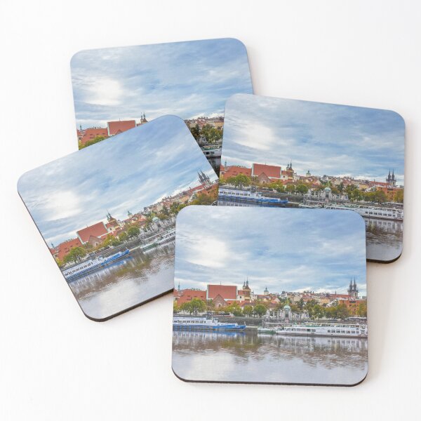Item preview, View of Old Town Prague from the Vltava River, Czech Republic designed and sold by Catherine Sherman.