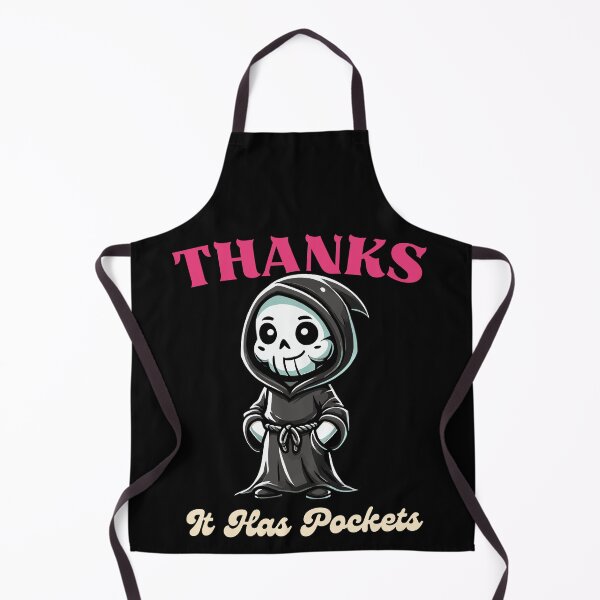 Item preview, Cute Grim Reaper - Thanks, It Has Pockets designed and sold by Kawaii-n-Spice.