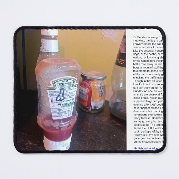 Item preview, Condiment with extra Art on label designed and sold by crudedrawcock.
