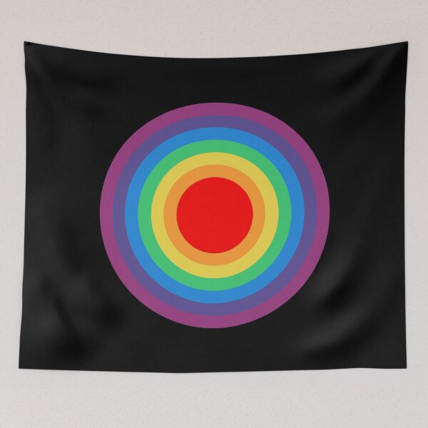 Item preview, Rainbow Spectrum Circles V1b designed and sold by RetrospectUK.