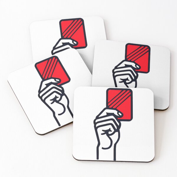 Item preview, Modern Trendy Funny Red Card Referee Football Coach Sports Soccer designed and sold by SOUFIANE1991.