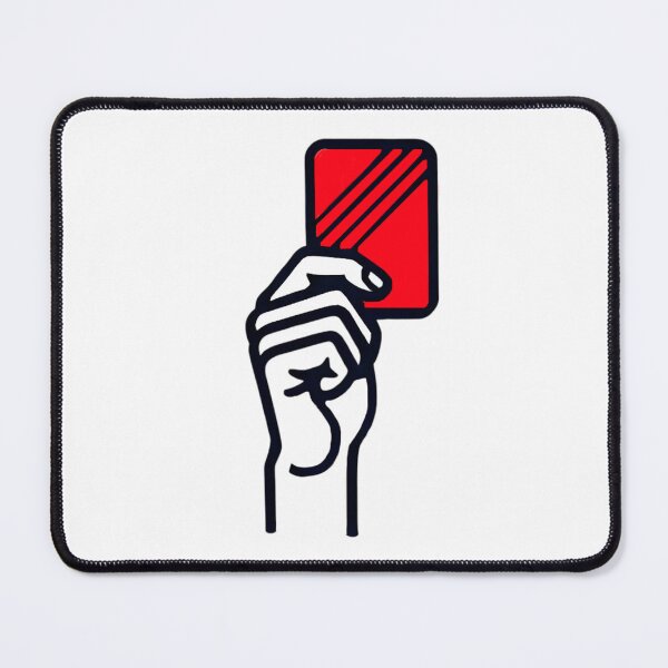 Item preview, Modern Trendy Funny Red Card Referee Football Coach Sports Soccer designed and sold by SOUFIANE1991.