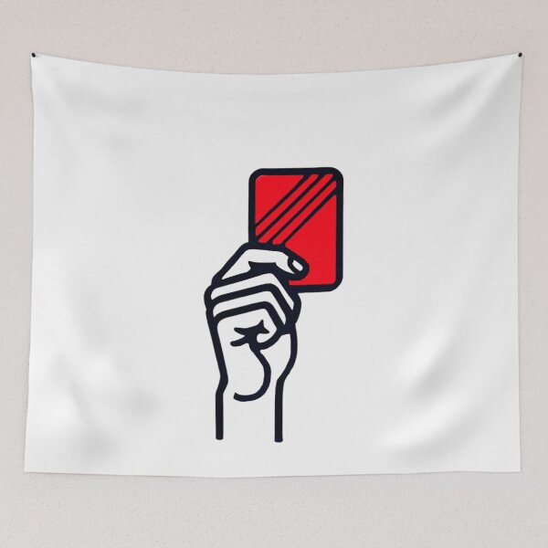 Item preview, Modern Trendy Funny Red Card Referee Football Coach Sports Soccer designed and sold by SOUFIANE1991.