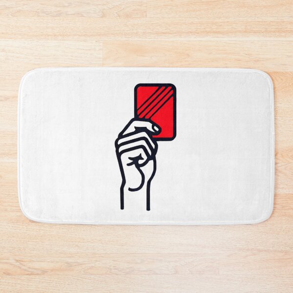 Item preview, Modern Trendy Funny Red Card Referee Football Coach Sports Soccer designed and sold by SOUFIANE1991.