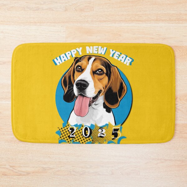 Item preview, A Beagle's Baying Bonanza: A New Year's Eve Celebration designed and sold by purrfect pattern.