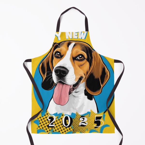Item preview, A Beagle's Baying Bonanza: A New Year's Eve Celebration designed and sold by purrfect pattern.