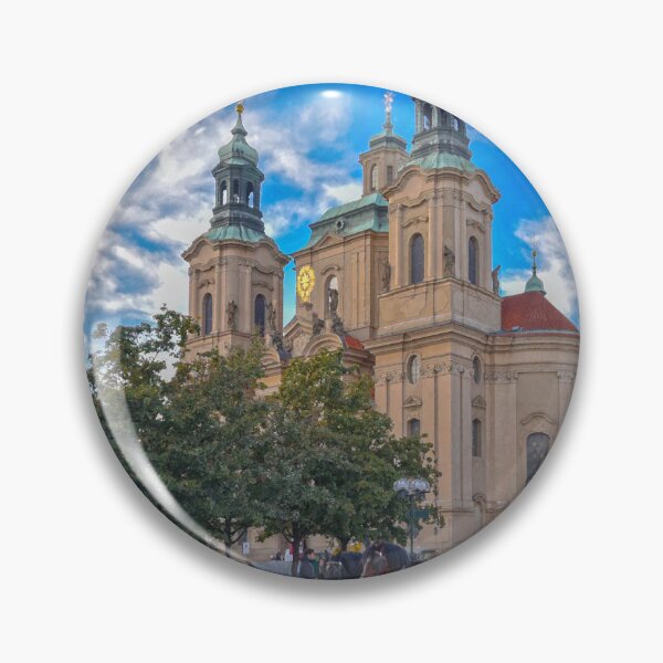 Artikelvorschau, Kirche des Heiligen Nikolaus, Prag, Tschechische Republik entworfen und verkauft von Catherine Sherman.