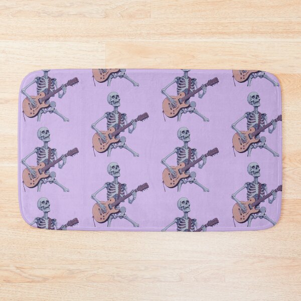 Item preview, Grinning Skeletal Strummer Pastel Lavender designed and sold by ShroomForge.