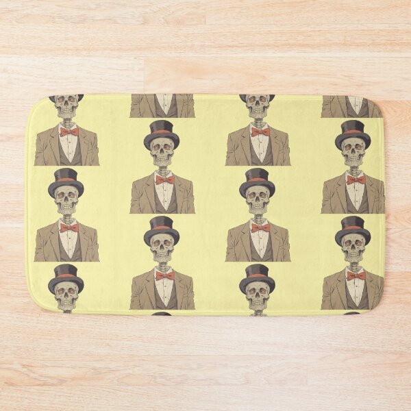 Item preview, Dapper Skull in Pastels Comic Style Illustration designed and sold by ShroomForge.