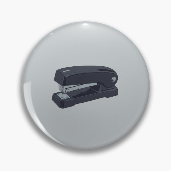 Item preview, Sleek Stapler in Shiny Chrome Line Clair Comic designed and sold by ShroomForge.