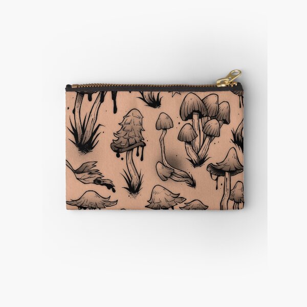 Item preview, Inky cap mushroom doodles  designed and sold by cinnamon-buns.