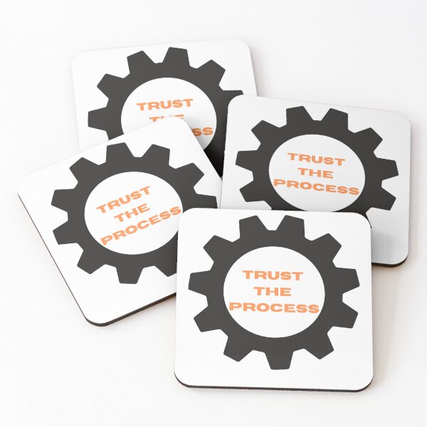 Item preview, TRUST THE PROCESS - GEAR - Motivational/ Inspirational quotes designed and sold by TishCO.