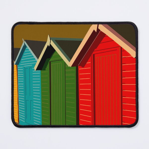 Item preview, Beach huts designed and sold by Jmablesonart.