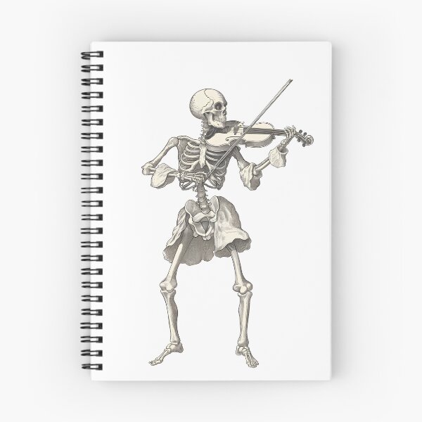 Item preview, Skeleton playing violin designed and sold by xiao xuans.