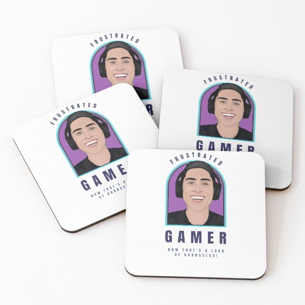 Item preview, Frustrated Gamer T-Shirt Design designed and sold by LunaLoop.