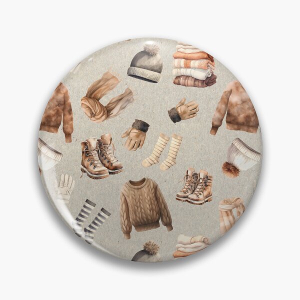 Item preview, Winter fashion style pattern seamless | repeat pattern designed and sold by Katarzyna Dembek.