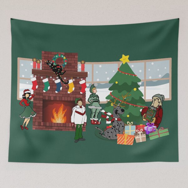 Item preview, Snowy Nights & Christmas Delights designed and sold by sunmoonsisters.