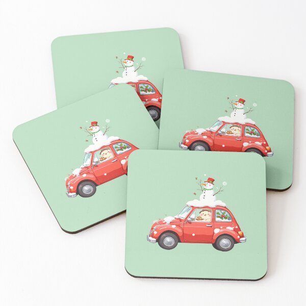 Item preview, Snowbound Kawaii Car designed and sold by kahida.