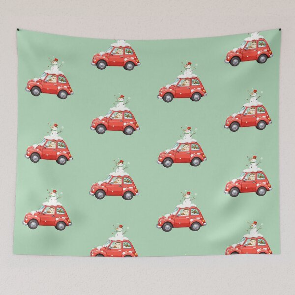 Item preview, Snowbound Kawaii Car designed and sold by kahida.