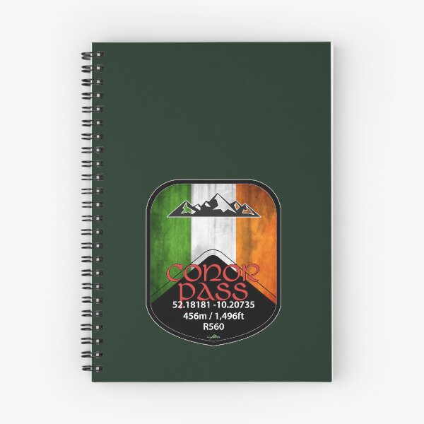 Item preview, Conor Pass Ireland Motorcycle Sticker T-Shirt 02 designed and sold by OuterShellUK.