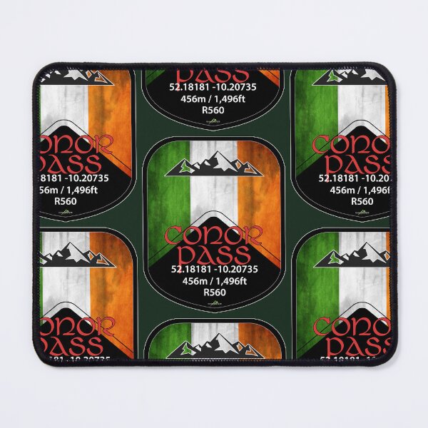Item preview, Conor Pass Ireland Motorcycle Sticker T-Shirt 02 designed and sold by OuterShellUK.