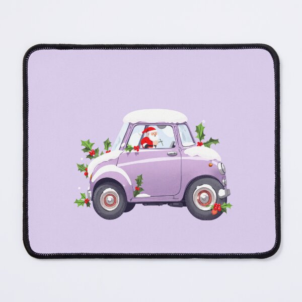 Item preview, Santa's Kawaii Minimalistic Ride Winter Wonderland Drive designed and sold by kahida.