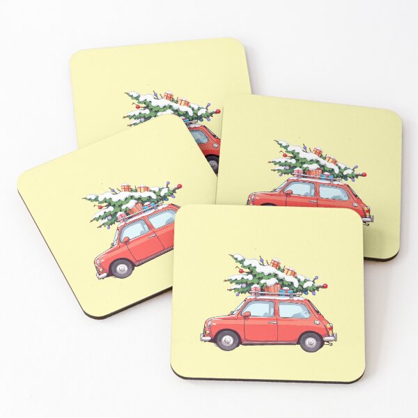 Item preview, Twinkling Kawaii Sleigh A Minimalistic Holiday Journey designed and sold by kahida.