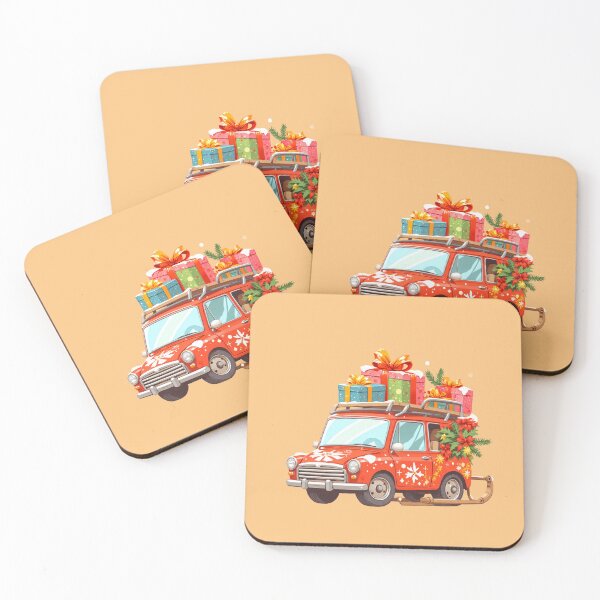 Item preview, Sleigh Ride Delights Cute Kawaii Carriage of Colors designed and sold by kahida.