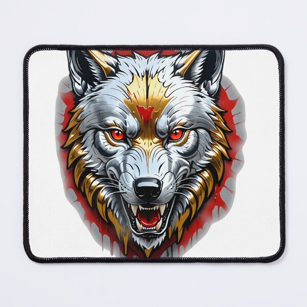 Item preview, Super design wolf head, colorful for Table designed and sold by Dan9010.