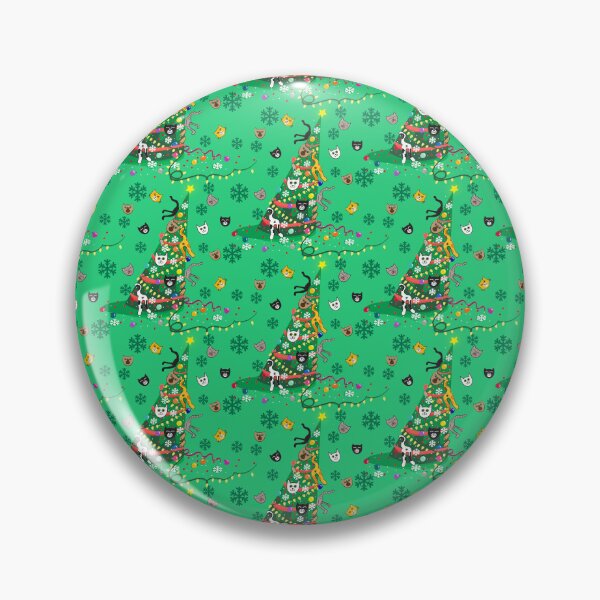 Item preview, Cats playing in the Christmas Tree designed and sold by liveinpaper.